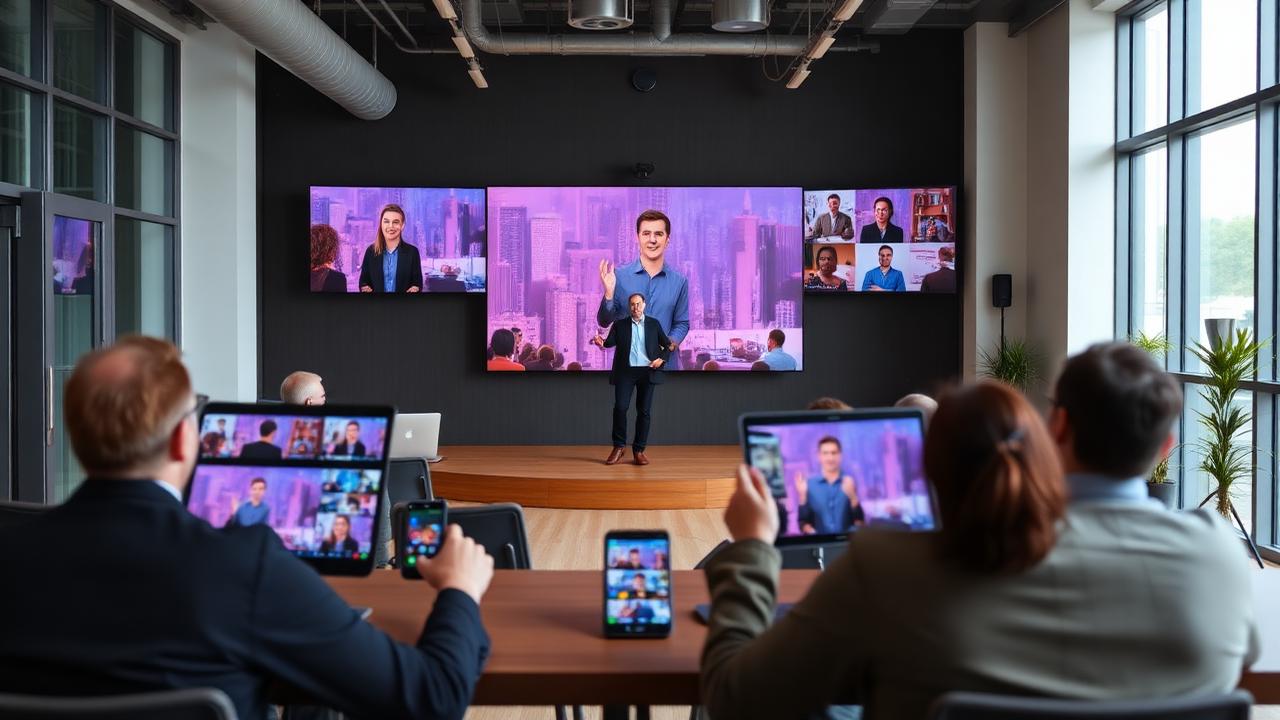 Corporate — Internal TV, comms & enterprise video